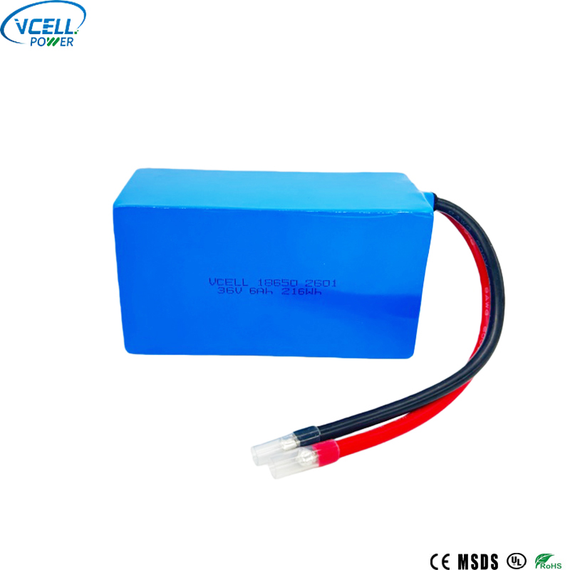 36V 6000mAh 10S3P 18650 litiumjonbatteri